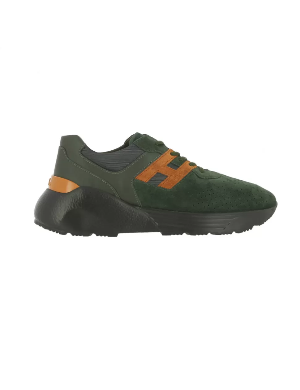 Hogan Sneakers>Sneaker Active One Verde Scuro