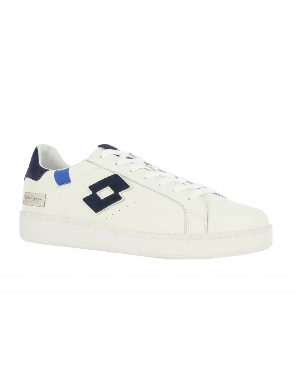 Lotto Sneakers>Sneaker Autograph Block Bianco/Blu