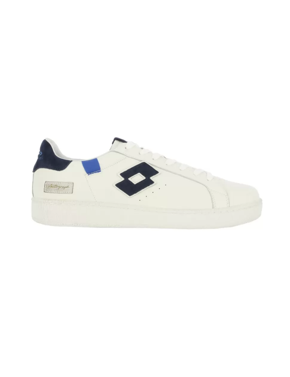 Lotto Sneakers>Sneaker Autograph Block Bianco/Blu