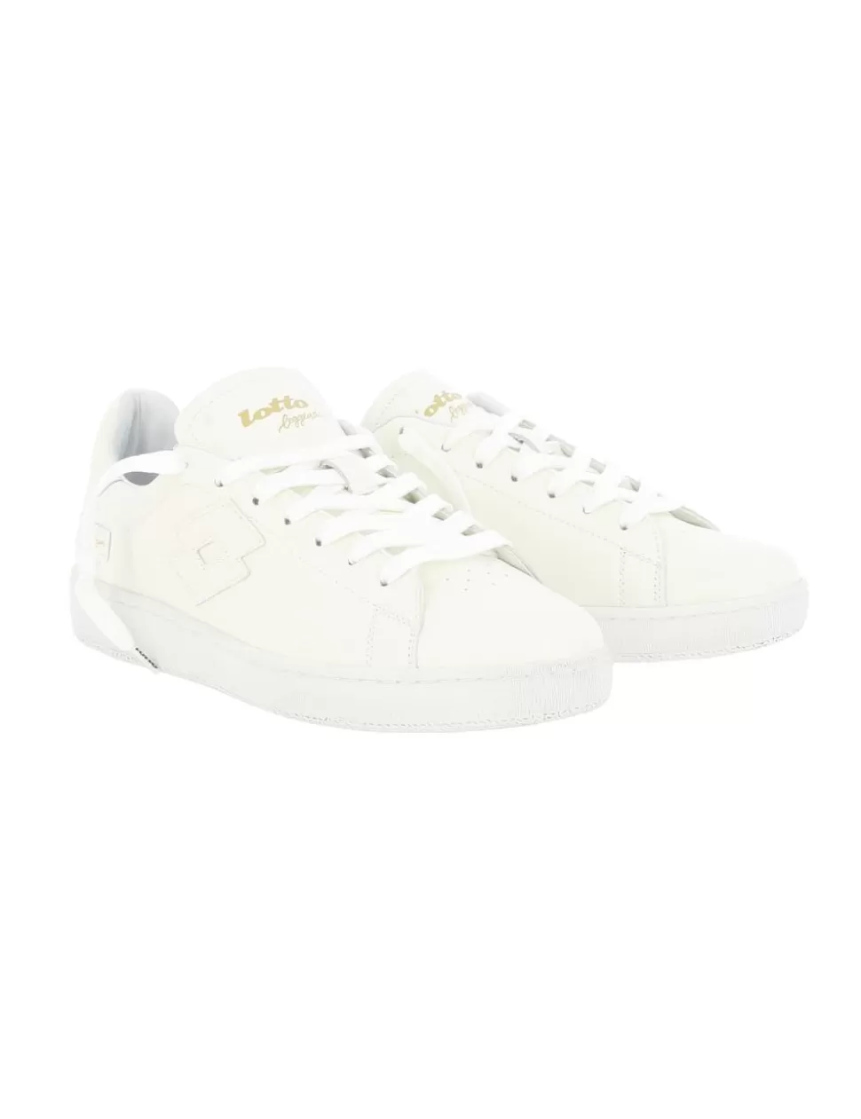 Lotto Sneakers>Sneaker Autograph Leggenda Bianco/Platino