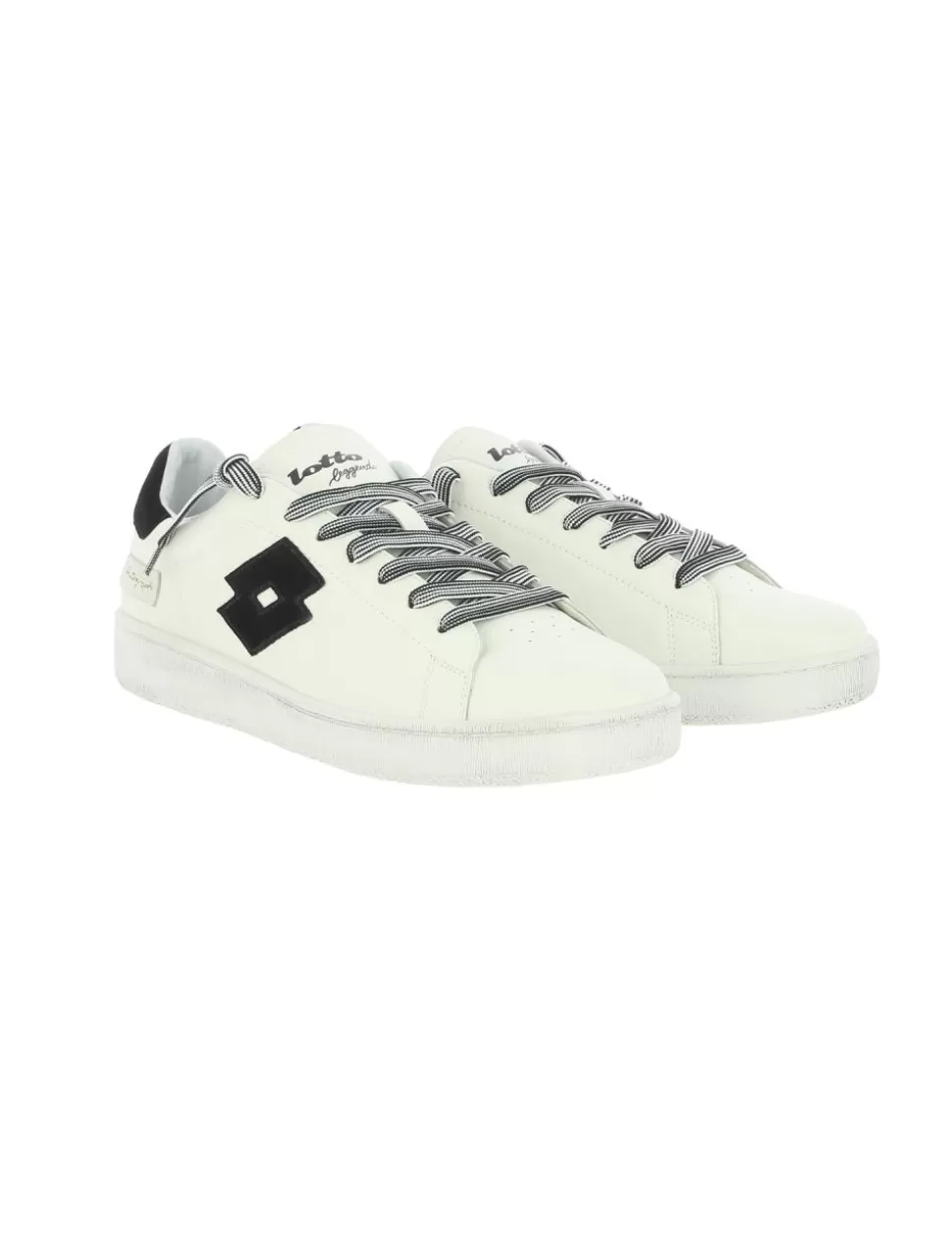 Lotto Sneakers>Sneaker Autograph Leggenda Bianco/Nero