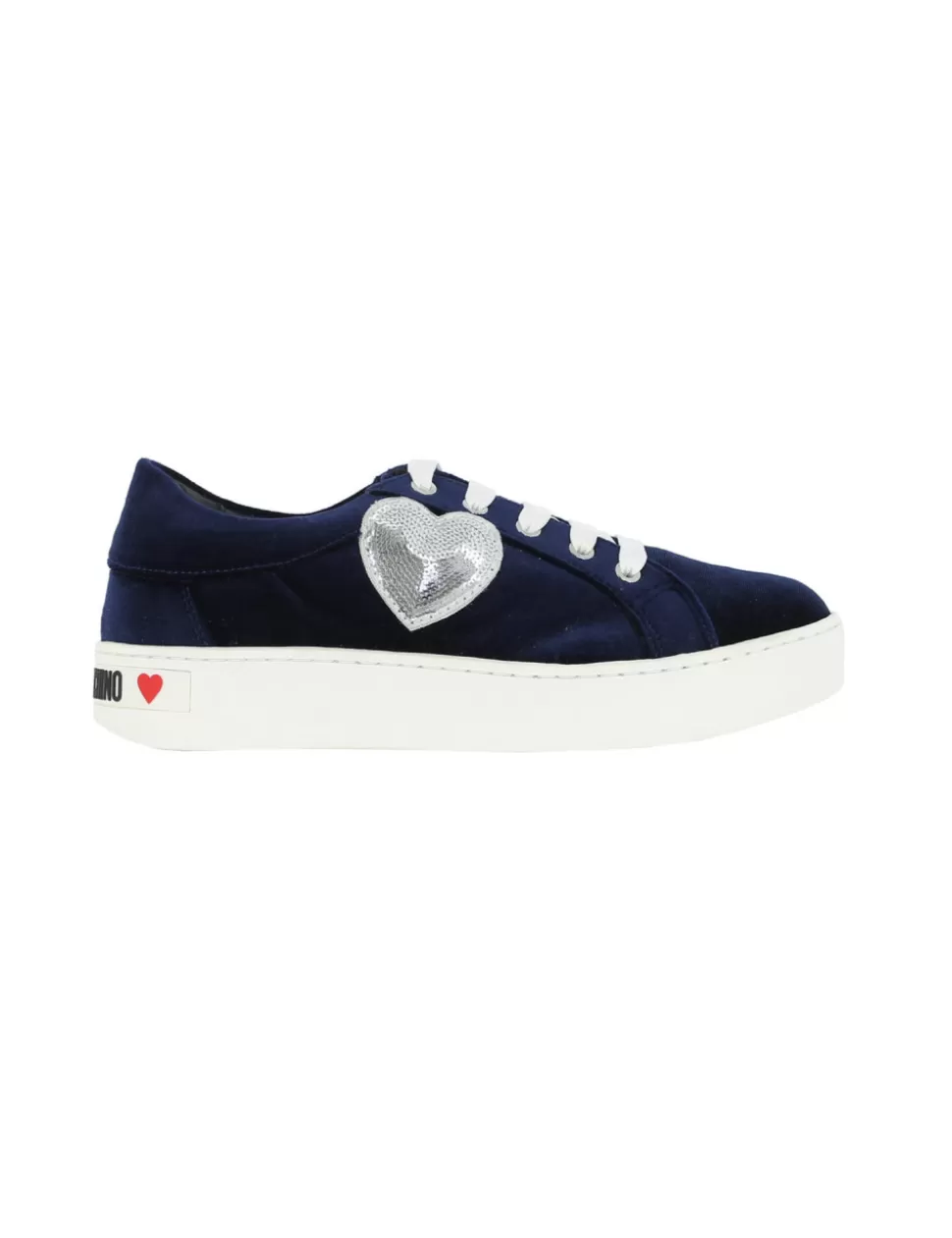 Love Moschino Sneakers>Sneaker Bassa Blu Notte