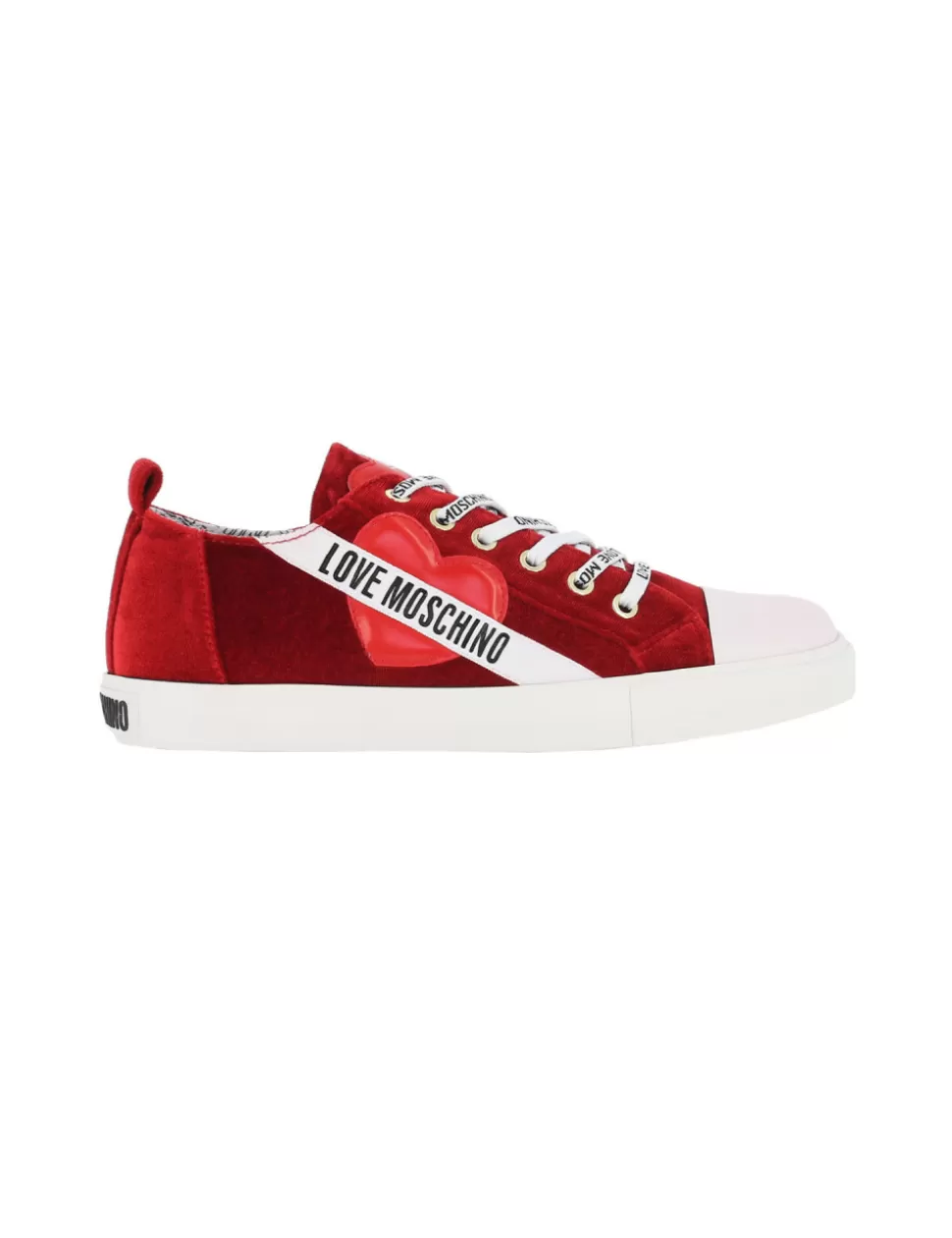 Love Moschino Sneakers>Sneaker Bassa Rosso