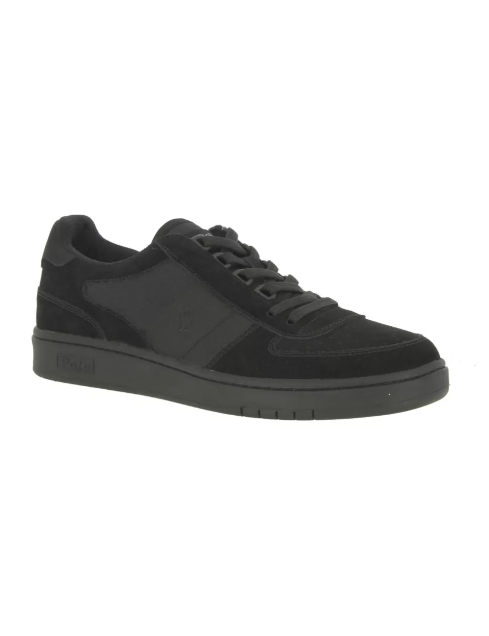 Ralph Lauren Sneakers>Sneaker Court Polo Nero