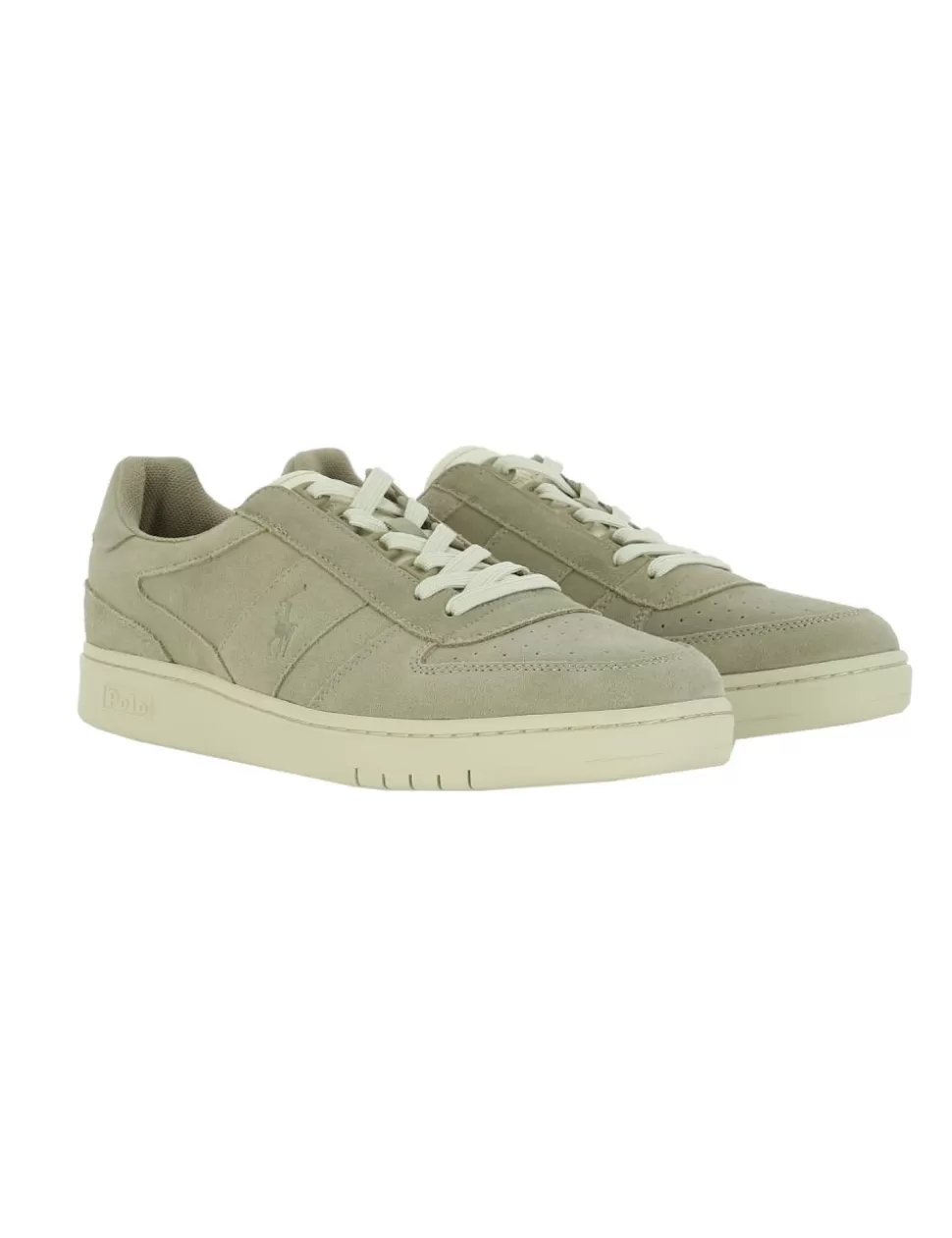 Ralph Lauren Sneakers>Sneaker Court Polo Beige