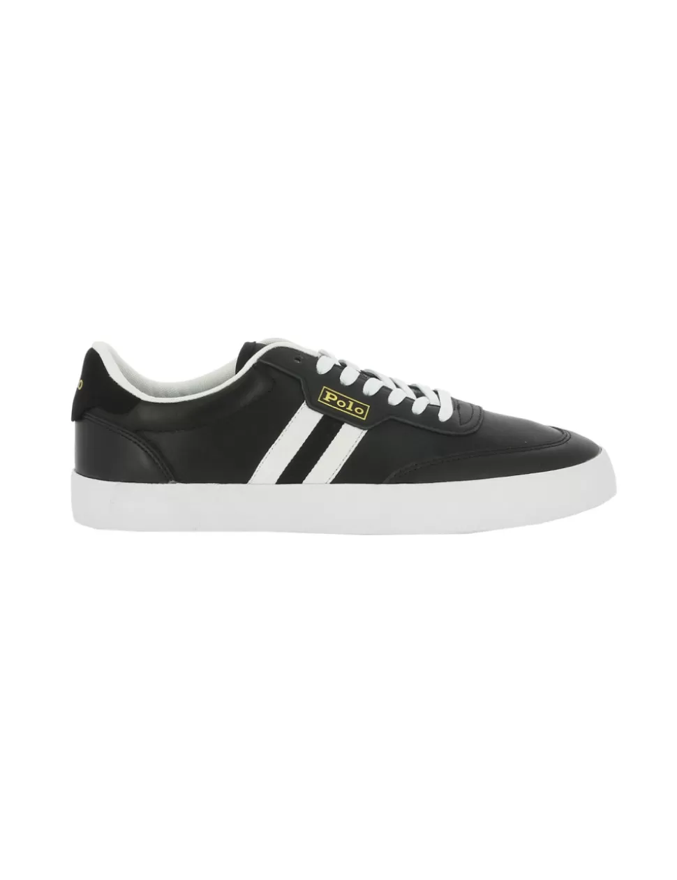 Ralph Lauren Sneakers>Sneaker Court Polo Nero