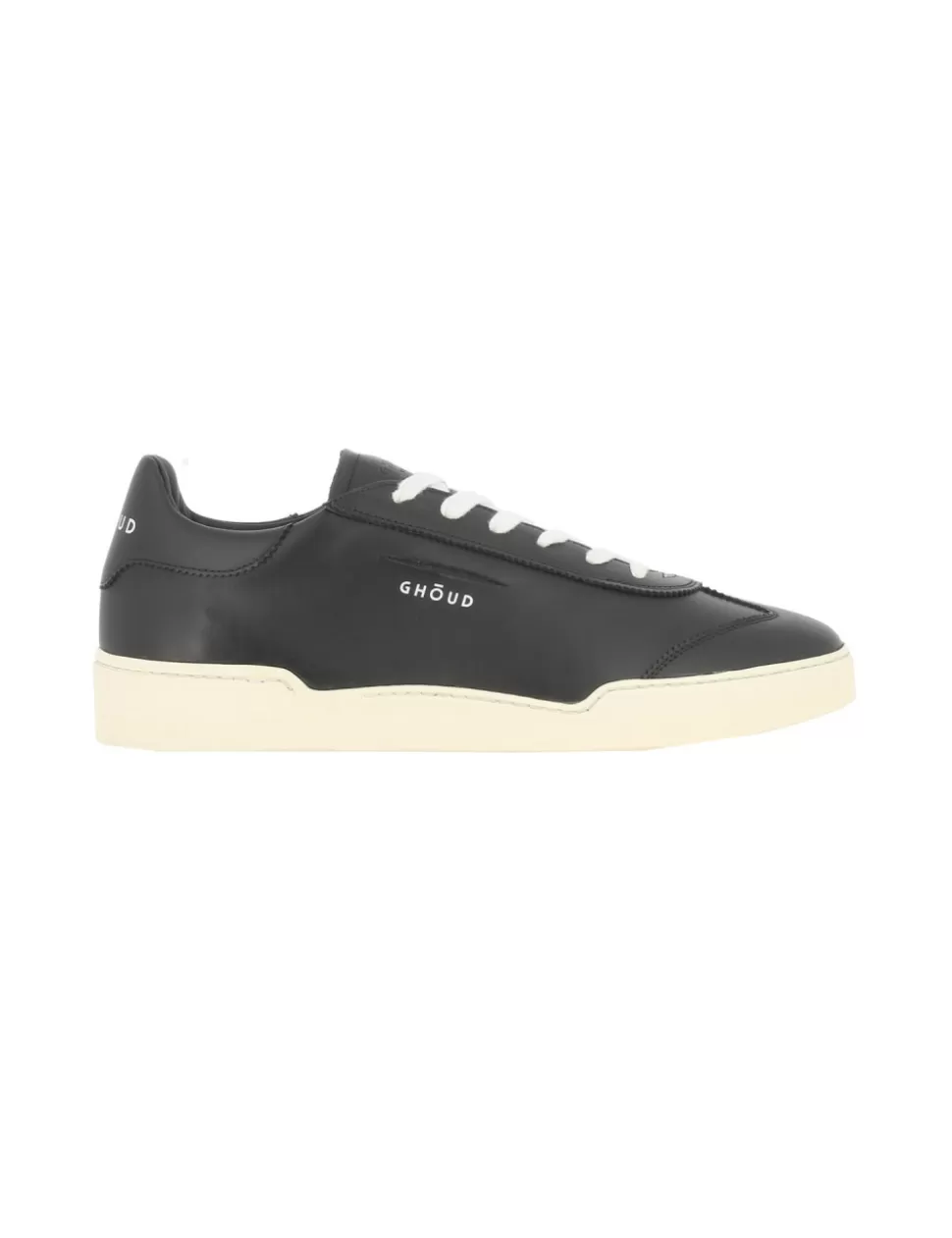 Ghoud Sneakers>Sneaker Lob 01 Low Nero/Bianco