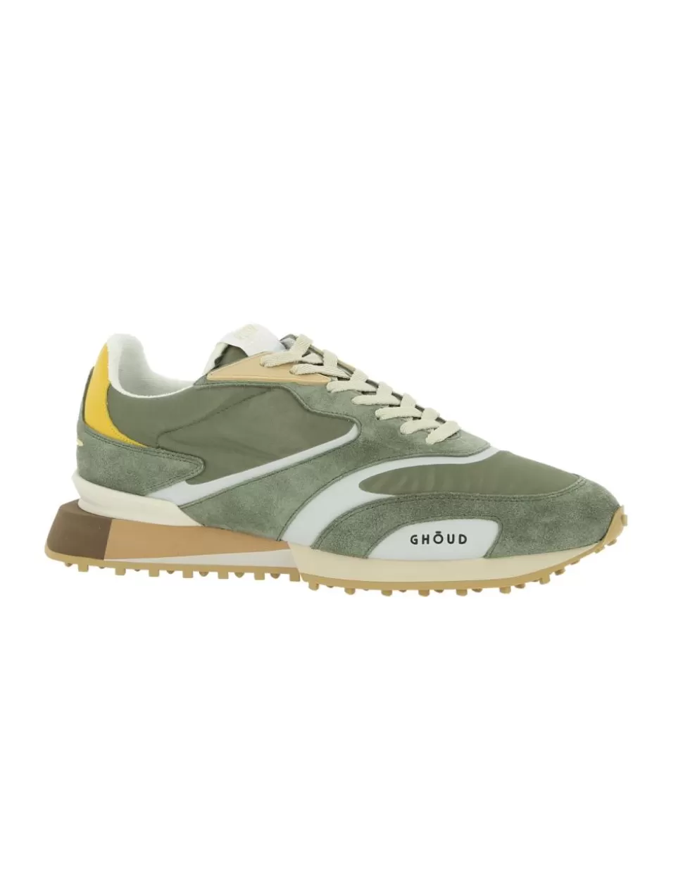 Ghoud Sneakers>Sneaker Rush Groove 2.0 Low Verde Militare