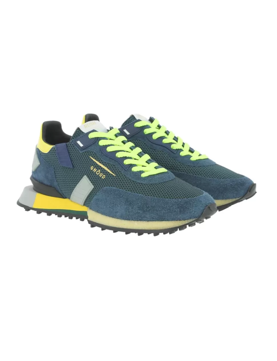 Ghoud Sneakers>Sneaker Rush Groove Low Blu