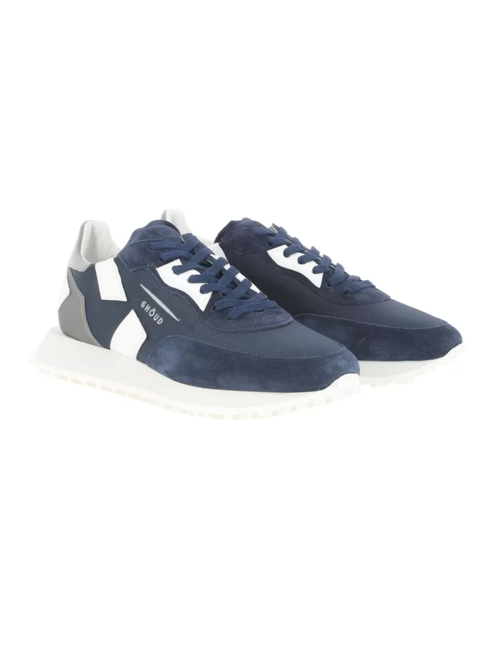 Ghoud Sneakers>Sneaker Rush One Low Blu/Grigio