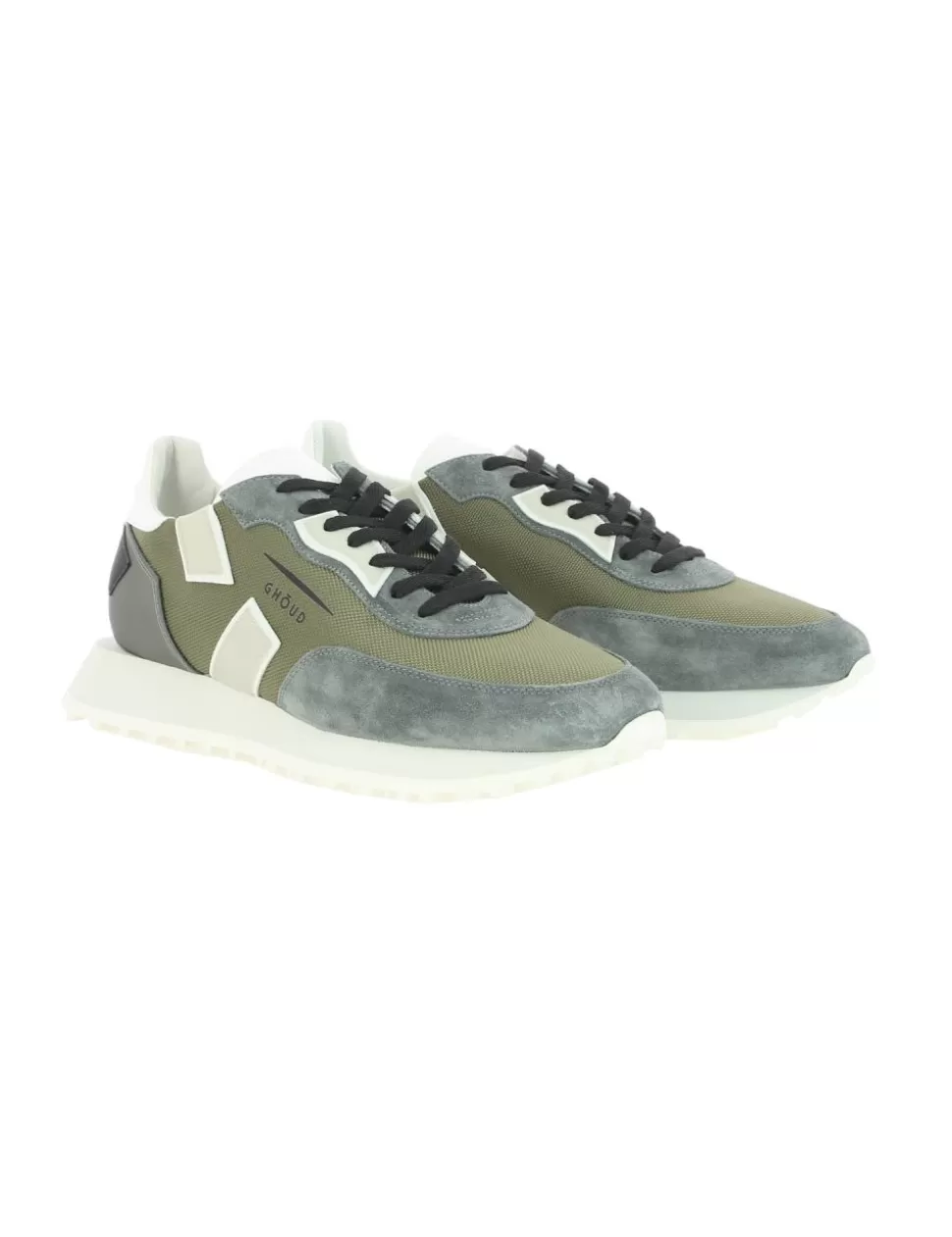 Ghoud Sneakers>Sneaker Rush One Low Verde/Grigio