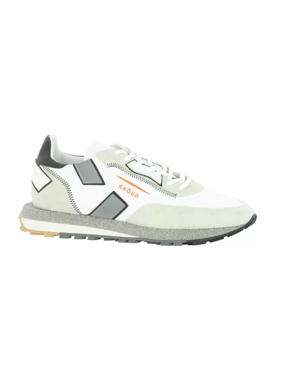 Ghoud Sneakers>Sneaker Rush Thread Low Bianco