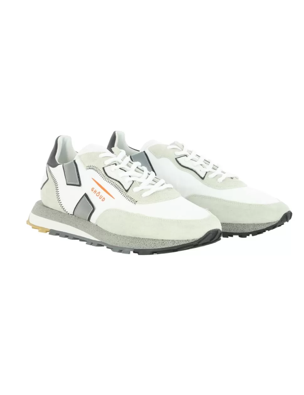 Ghoud Sneakers>Sneaker Rush Thread Low Bianco