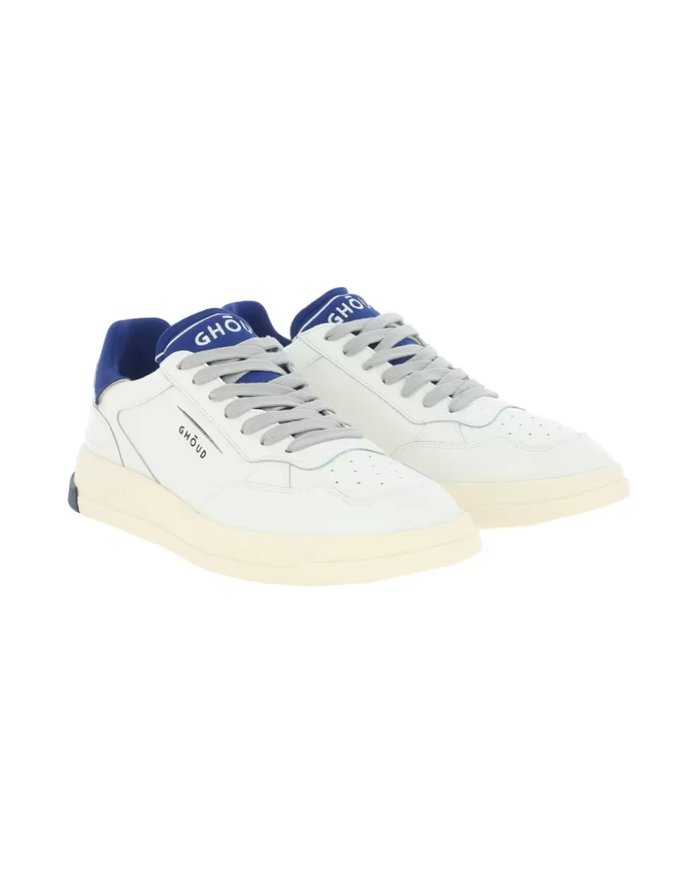 Ghoud Sneakers>Sneaker Tweener Low Bianco/Blu