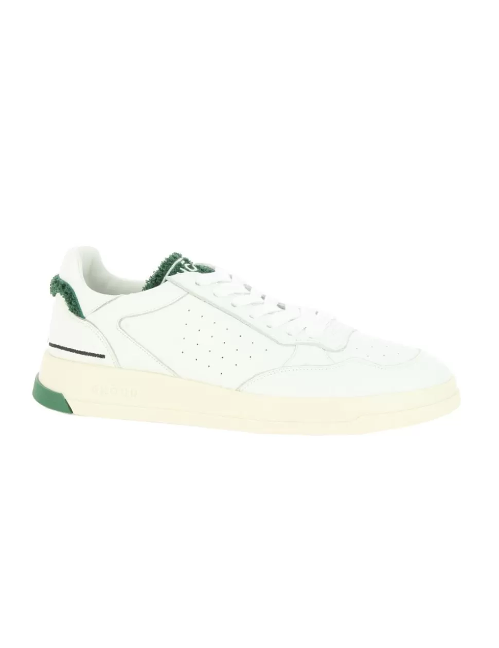 Ghoud Sneakers>Sneaker Tweener Low Bianco/Verde