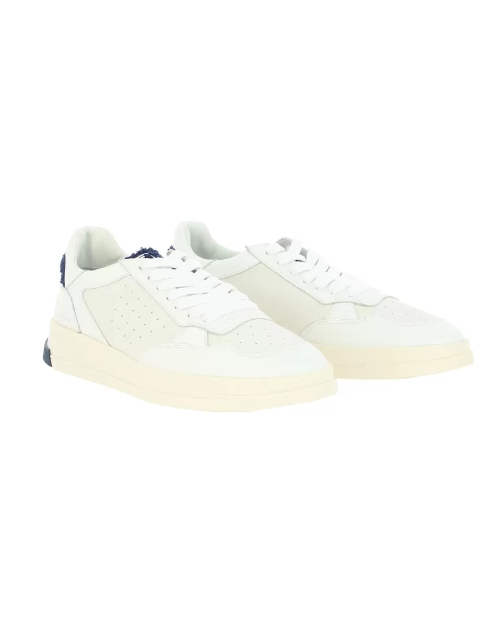 Ghoud Sneakers>Sneaker Tweener Low Bianco/Blu