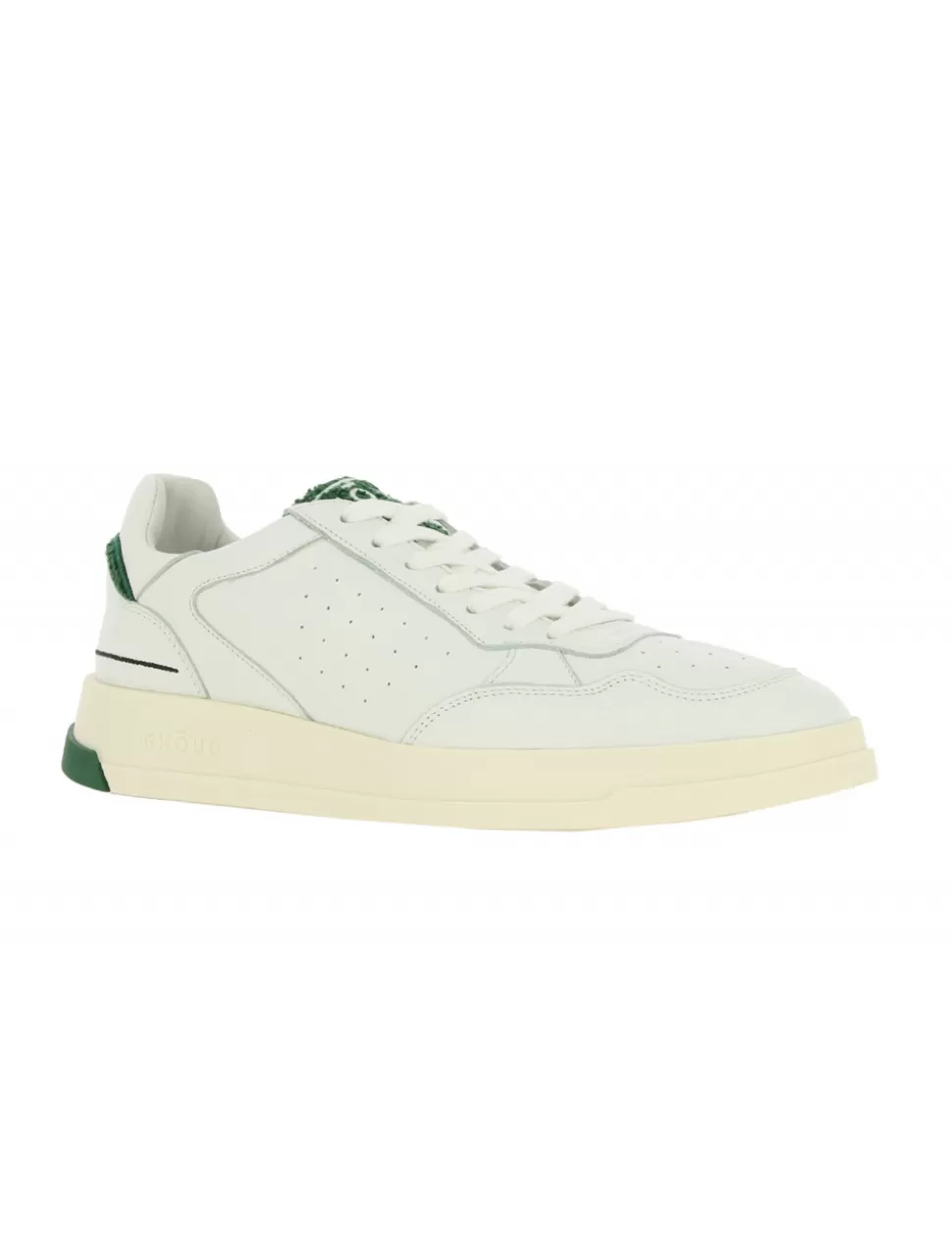 Ghoud Sneakers>Sneaker Tweener Low Bianco/Verde