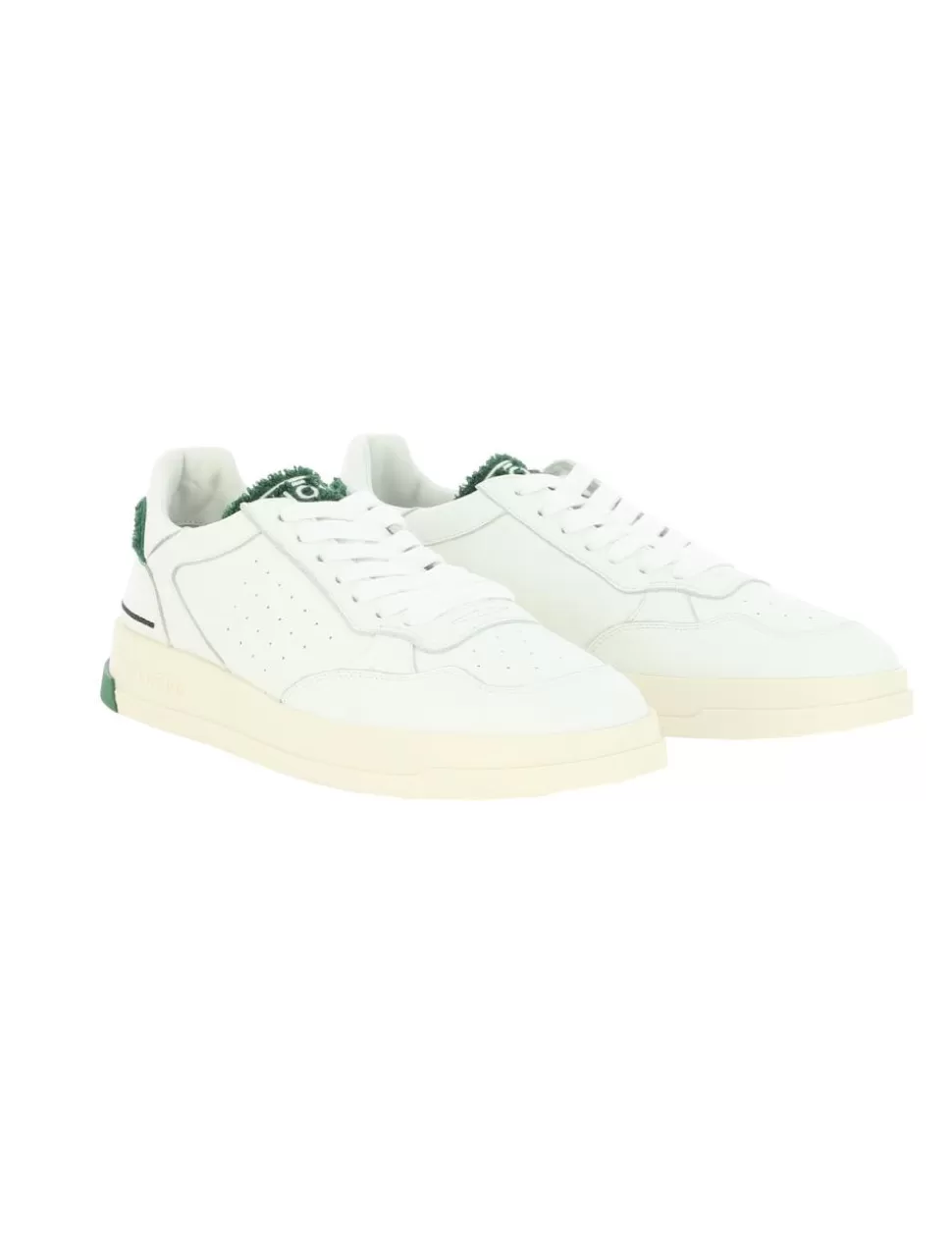 Ghoud Sneakers>Sneaker Tweener Low Bianco/Verde