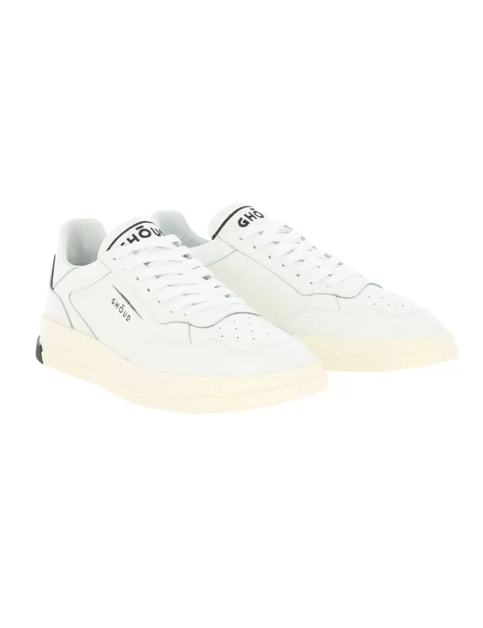 Ghoud Sneakers>Sneaker Tweener Low Bianco/Nero