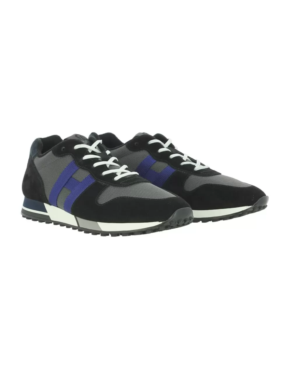 Hogan Sneakers>Sneaker H383 Nero/Blu