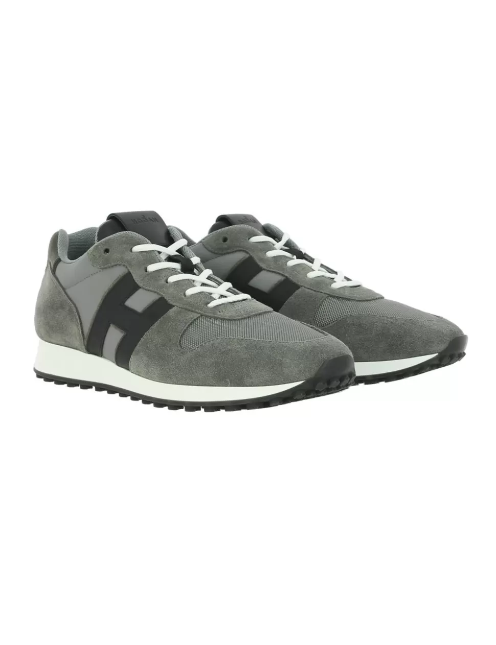 Hogan Sneakers>Sneaker H383 Grigio/Nero