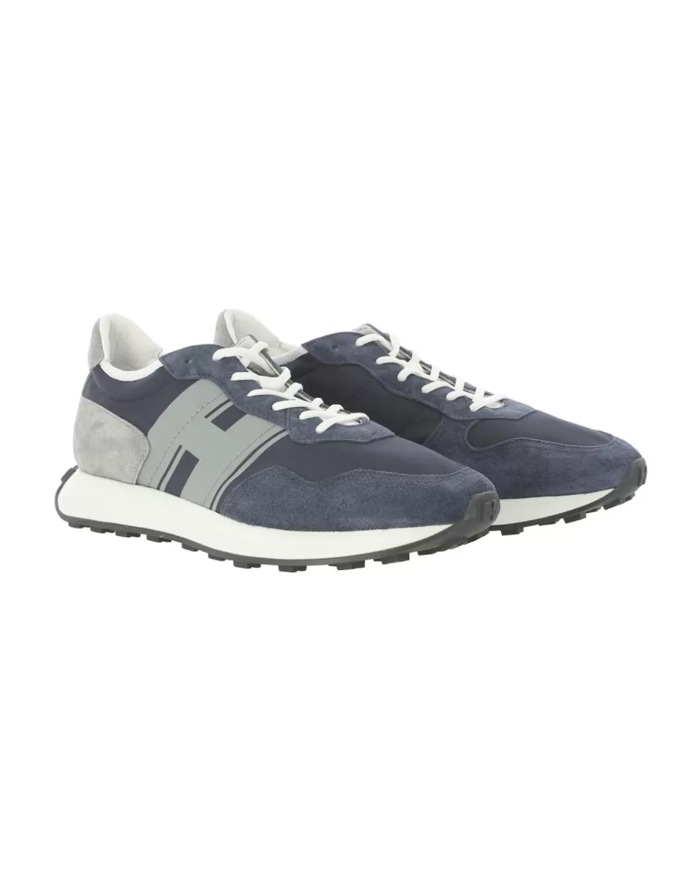 Hogan Sneakers>Sneaker H601 Blu/Grigio