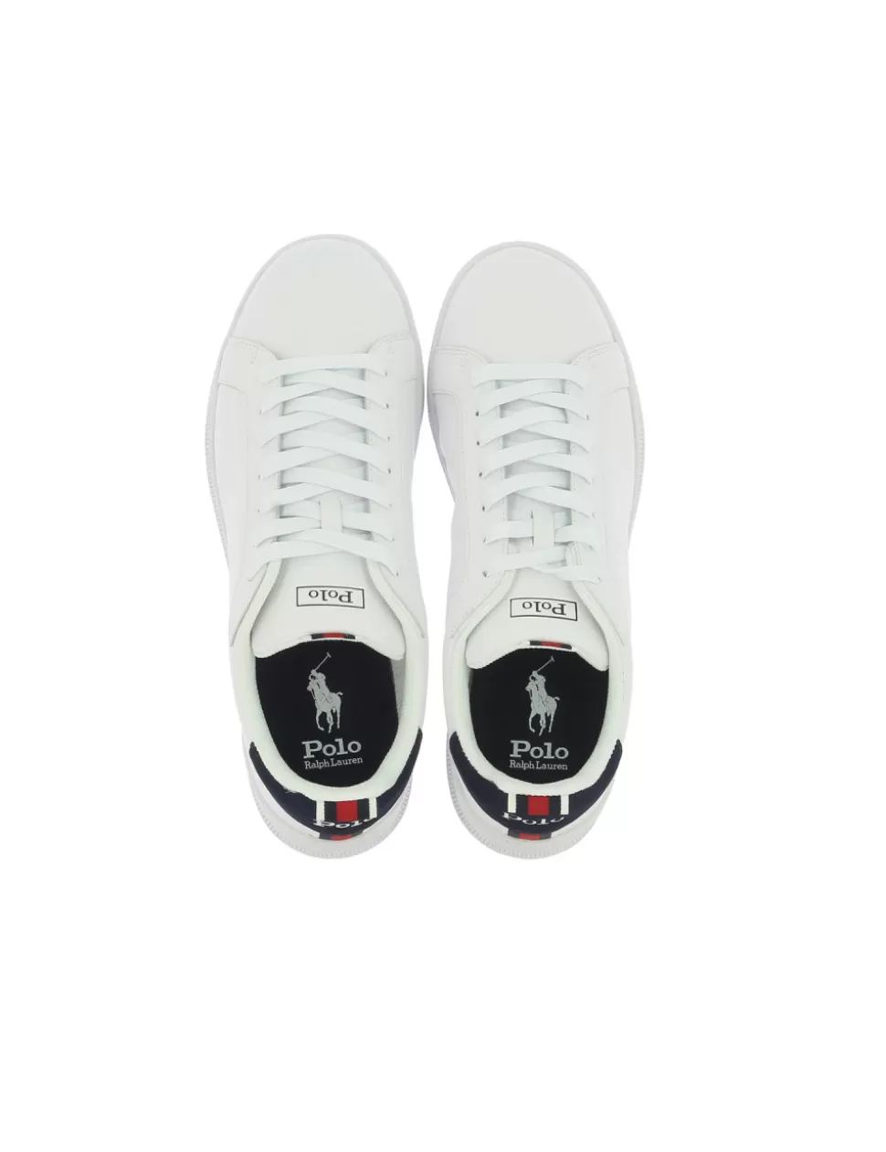 Ralph Lauren Sneakers>Sneaker Heritage Court Ii Polo Nero