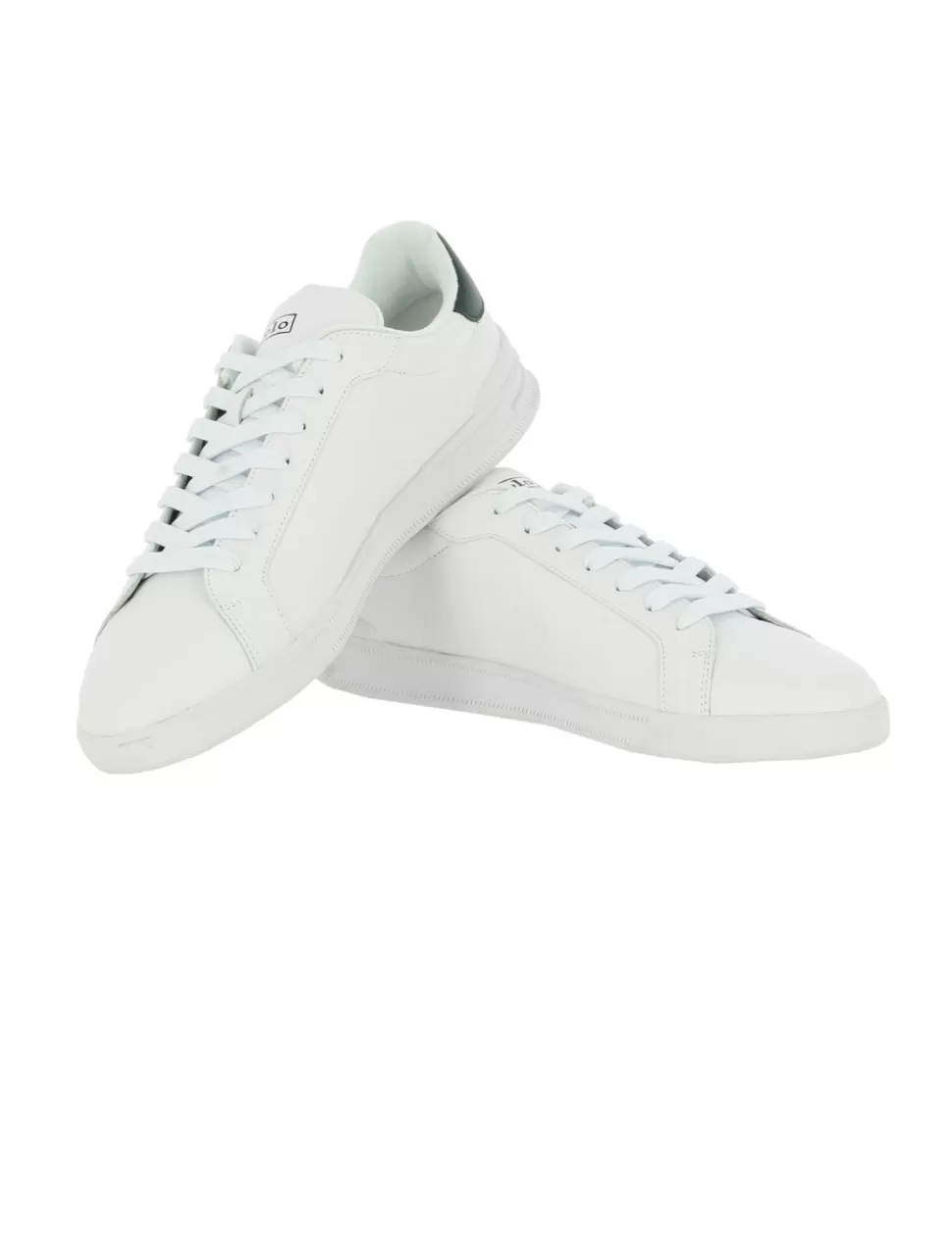 Ralph Lauren Sneakers>Sneaker Heritage Court Ii Polo Bianco/Verde