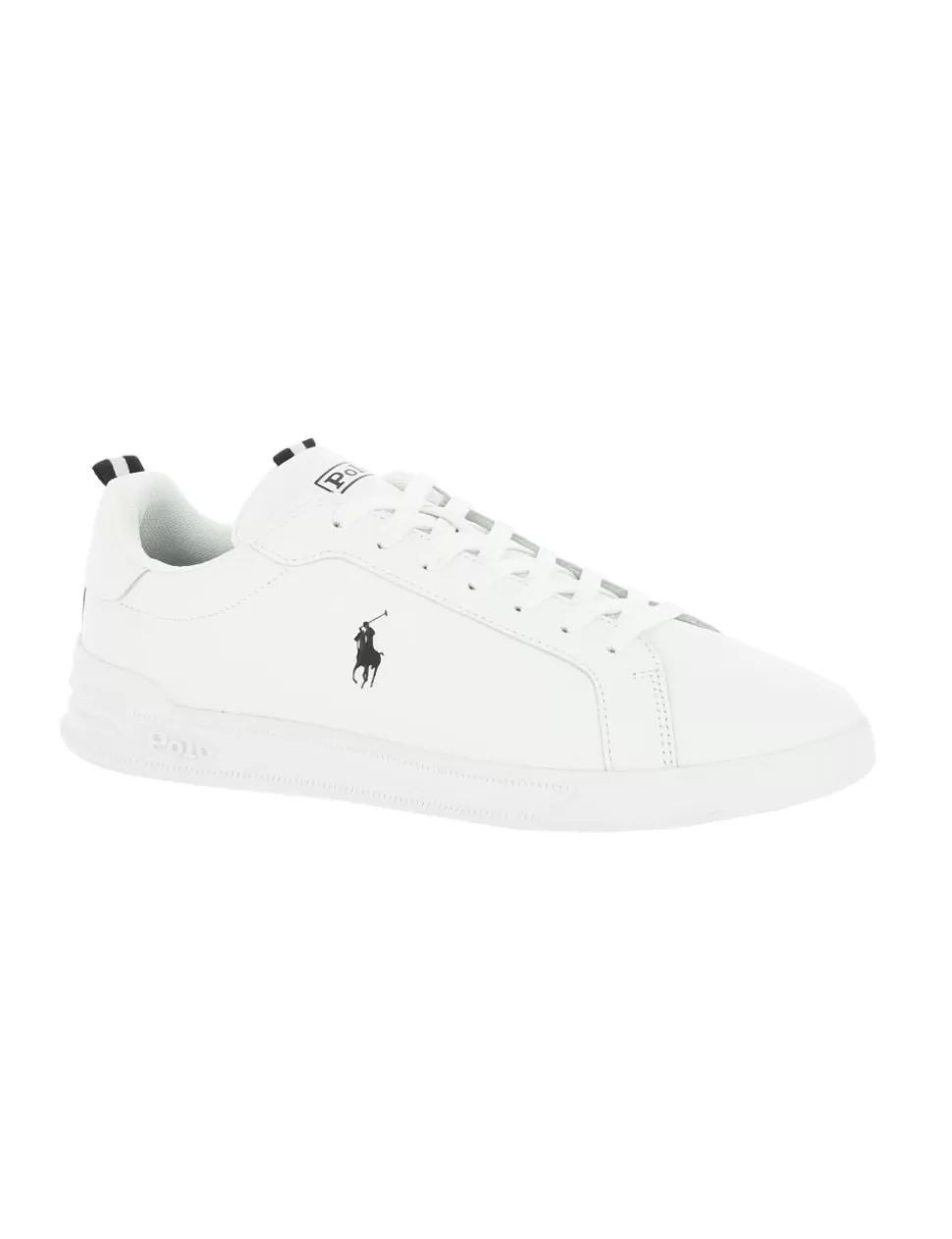 Ralph Lauren Sneakers>Sneaker Heritage Court Ii Polo Nero