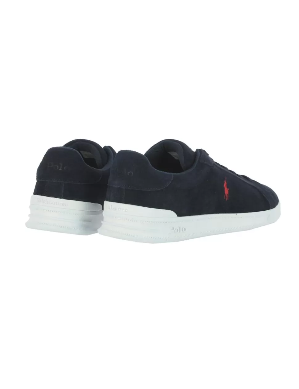 Ralph Lauren Sneakers>Sneaker Heritage Court Ii Polo Blu/Rosso