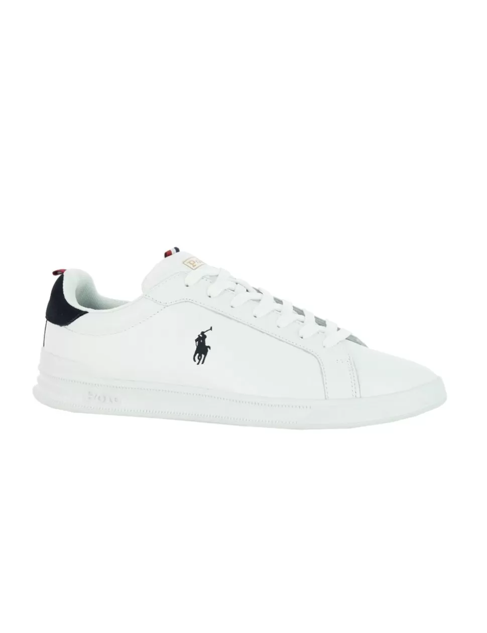 Ralph Lauren Sneakers>Sneaker Heritage Court Ii Polo Blu/Rosso