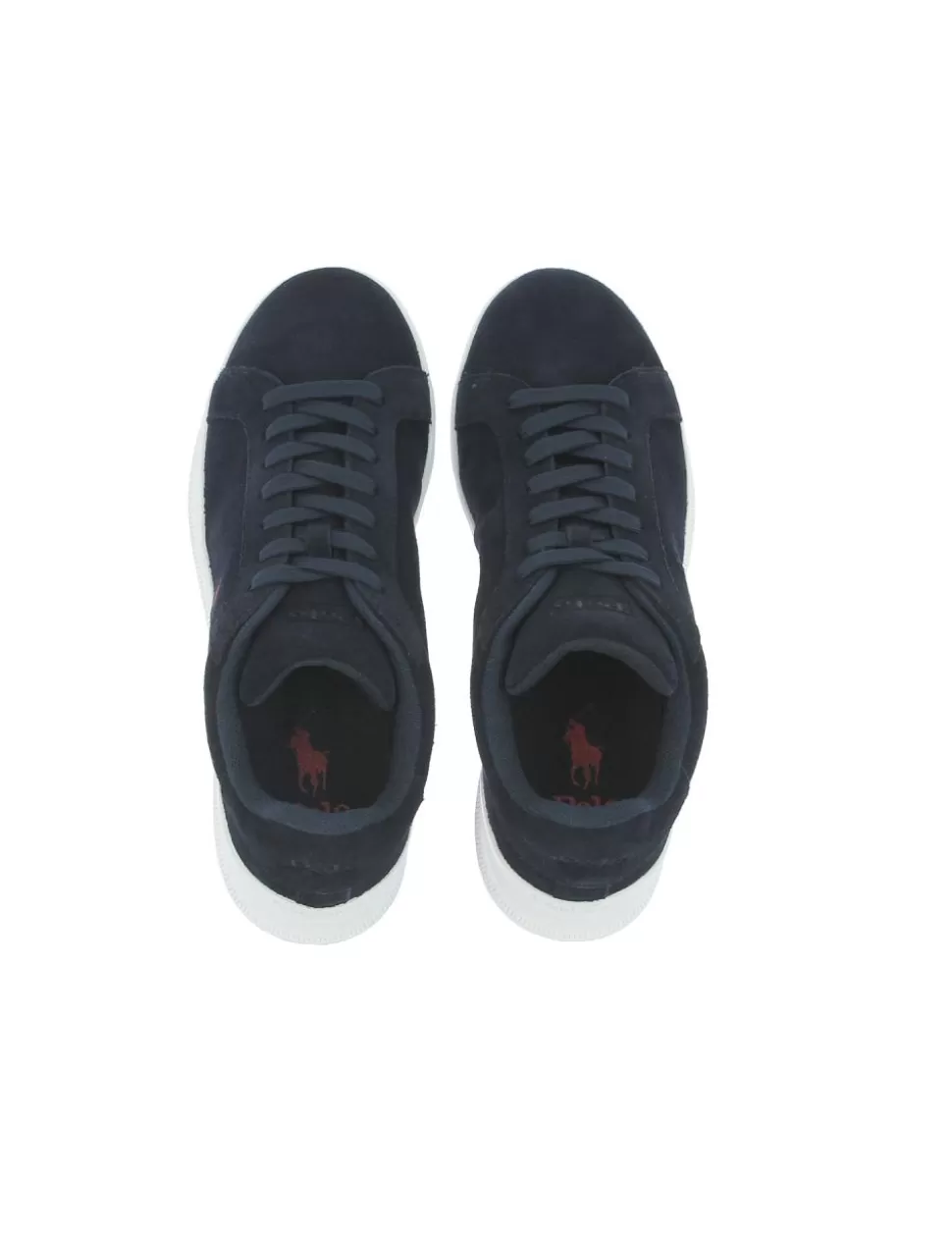 Ralph Lauren Sneakers>Sneaker Heritage Court Ii Polo Blu/Rosso