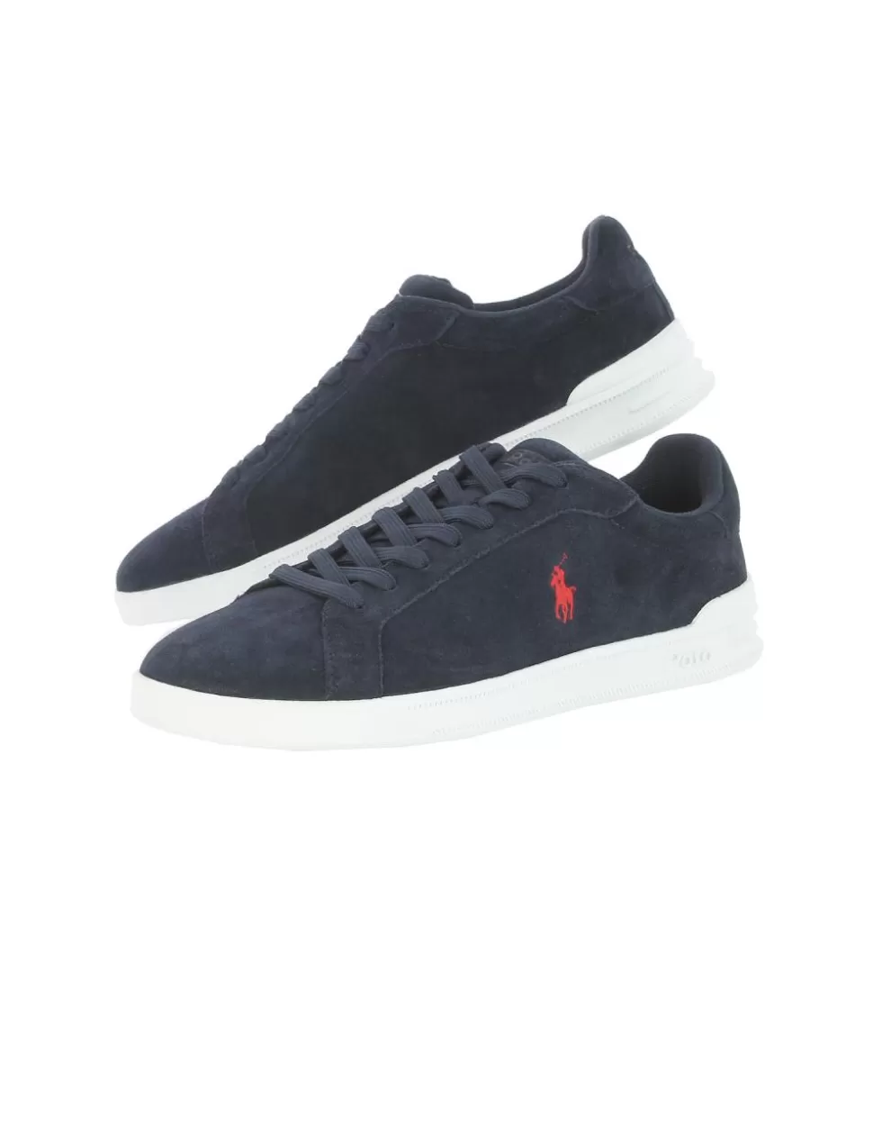 Ralph Lauren Sneakers>Sneaker Heritage Court Ii Polo Blu Scuro
