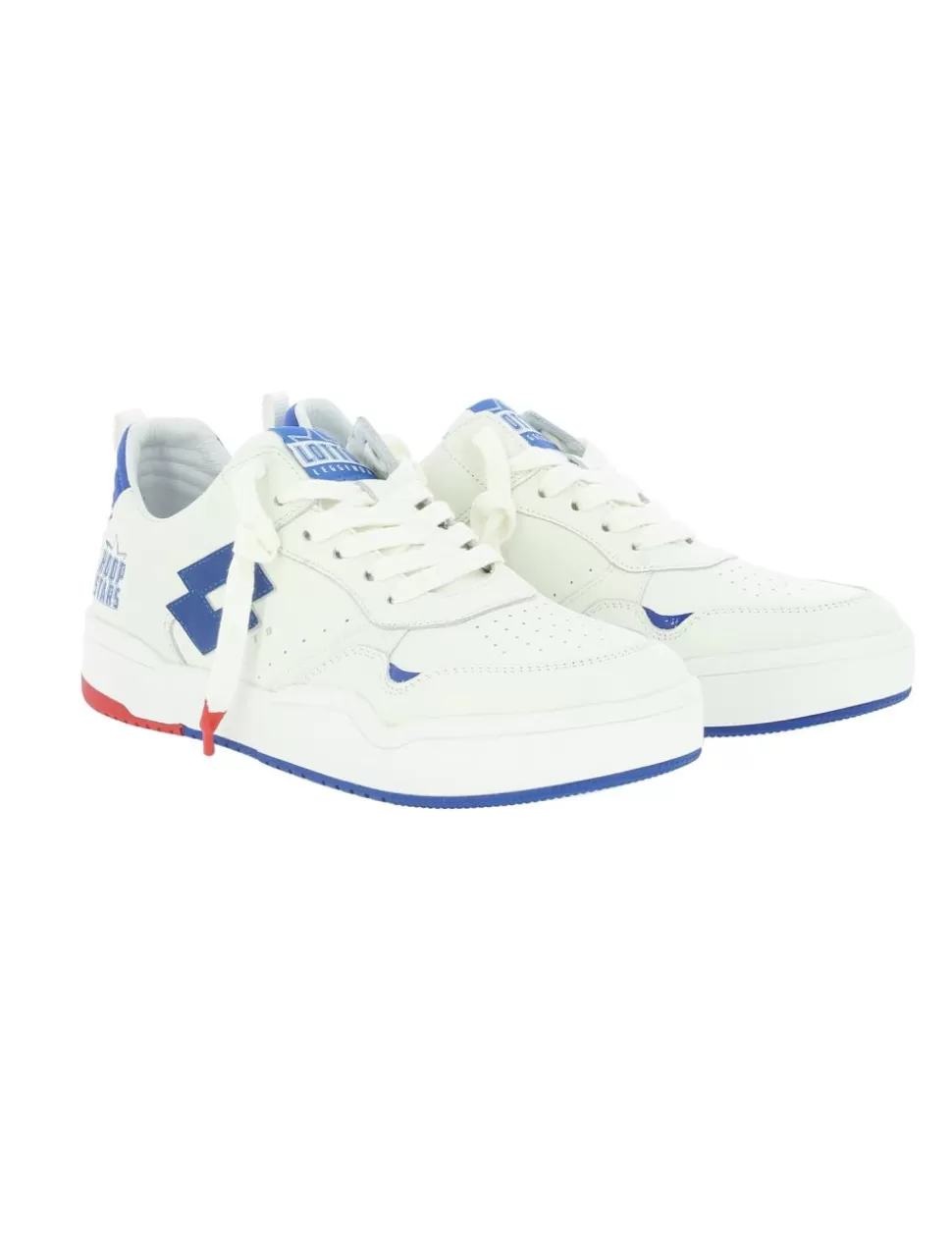 Lotto Sneakers>Sneaker Hoop Stars Leggenda Bianco/Blu