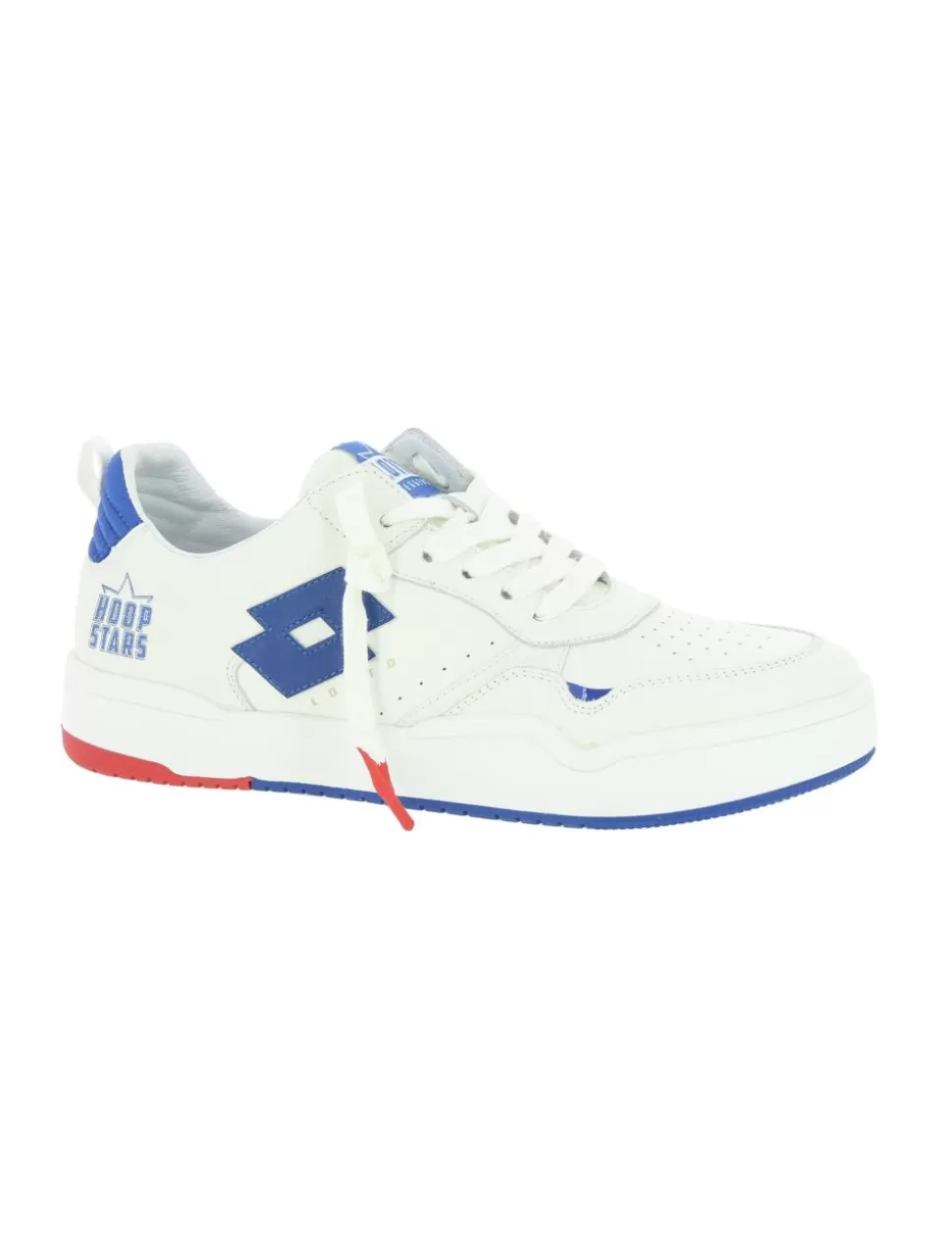 Lotto Sneakers>Sneaker Hoop Stars Leggenda Bianco/Blu