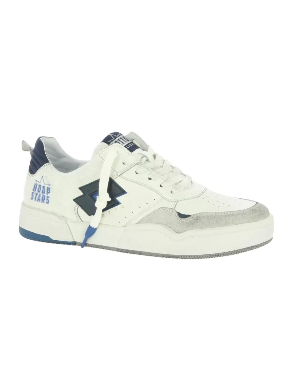 Lotto Sneakers>Sneaker Hoop Stars Rub Leggenda Bianco