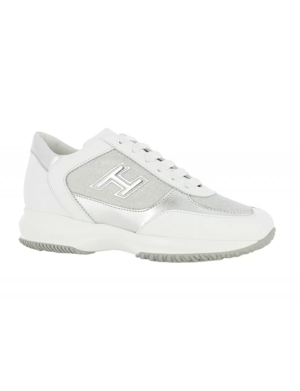 Hogan Sneakers>Sneaker Interactive Bianco/Argento