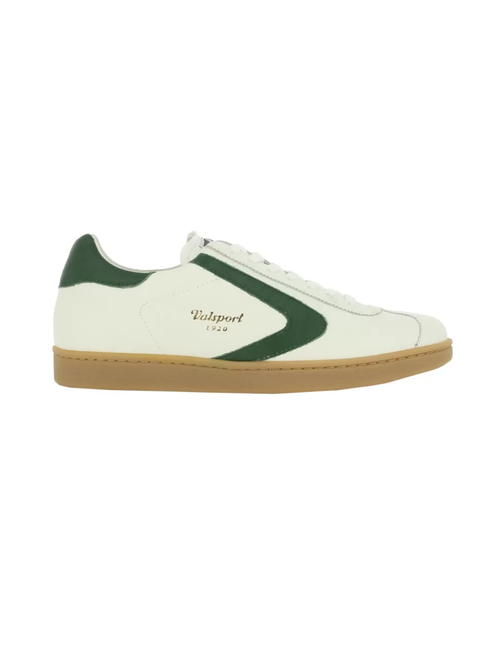 Valsport Sneakers>Sneaker Olimpia Nappa Bianco/Verde