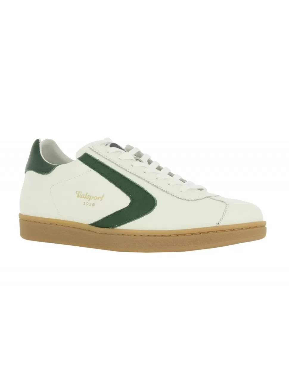 Valsport Sneakers>Sneaker Olimpia Nappa Bianco/Verde