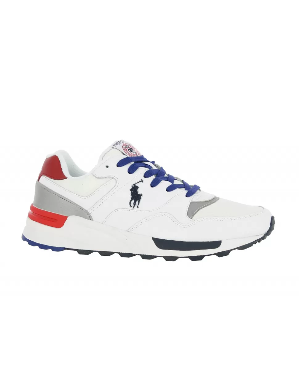 Ralph Lauren Sneakers>Sneaker Bianco/Rosso