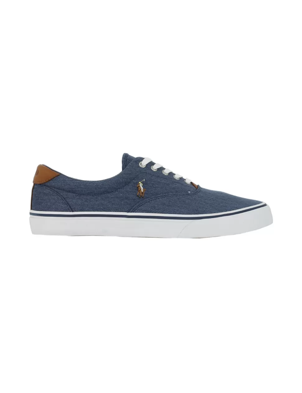 Ralph Lauren Sneakers>Sneaker In Canvas Blu