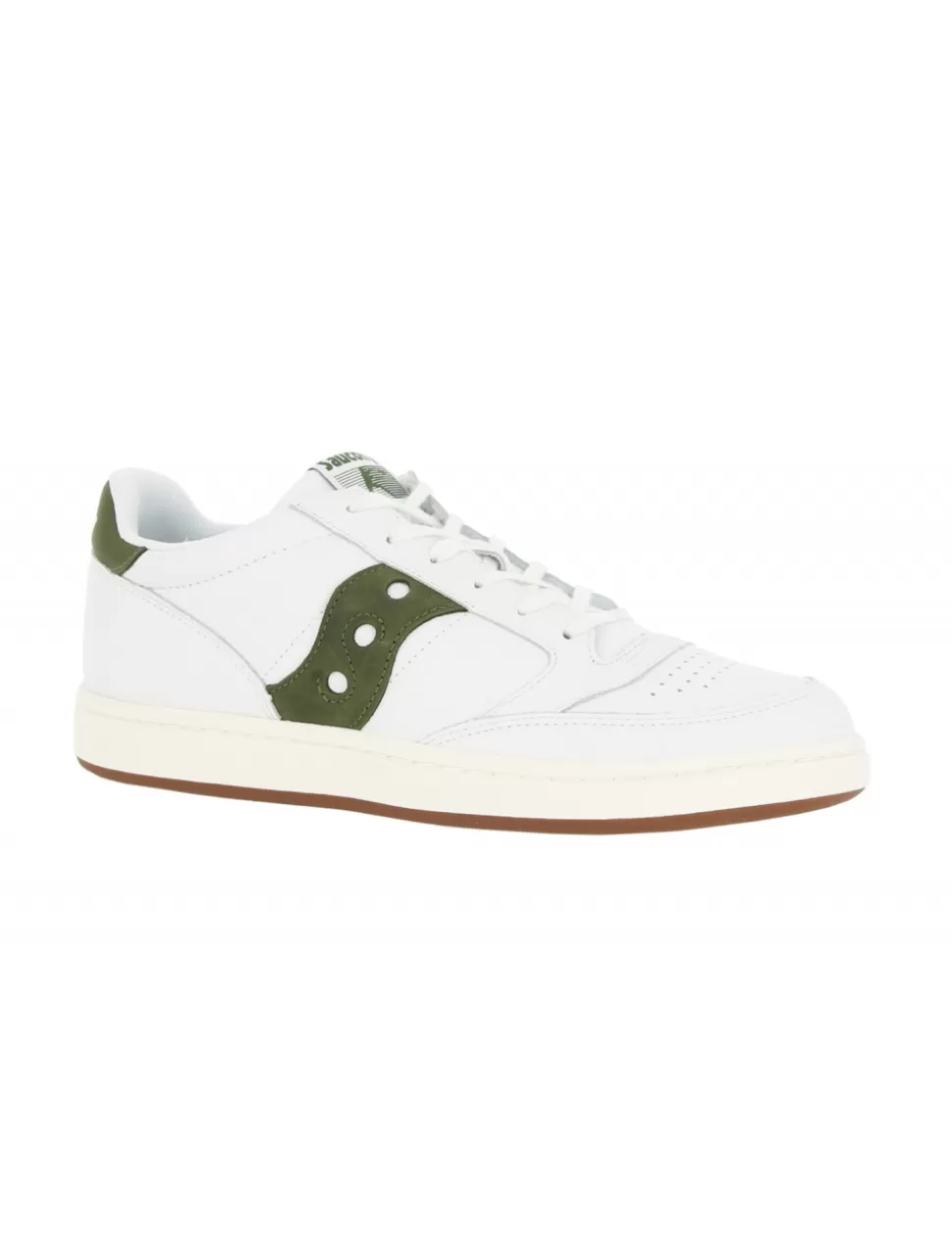 Saucony Sneakers>Sneaker Jazz Court Bianco/Verde