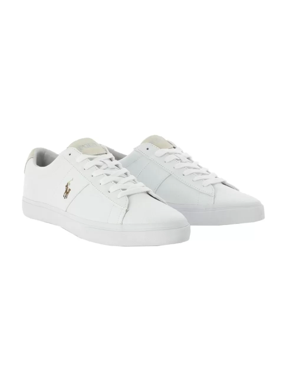 Ralph Lauren Sneakers>Sneaker Sayer Polo Bianco