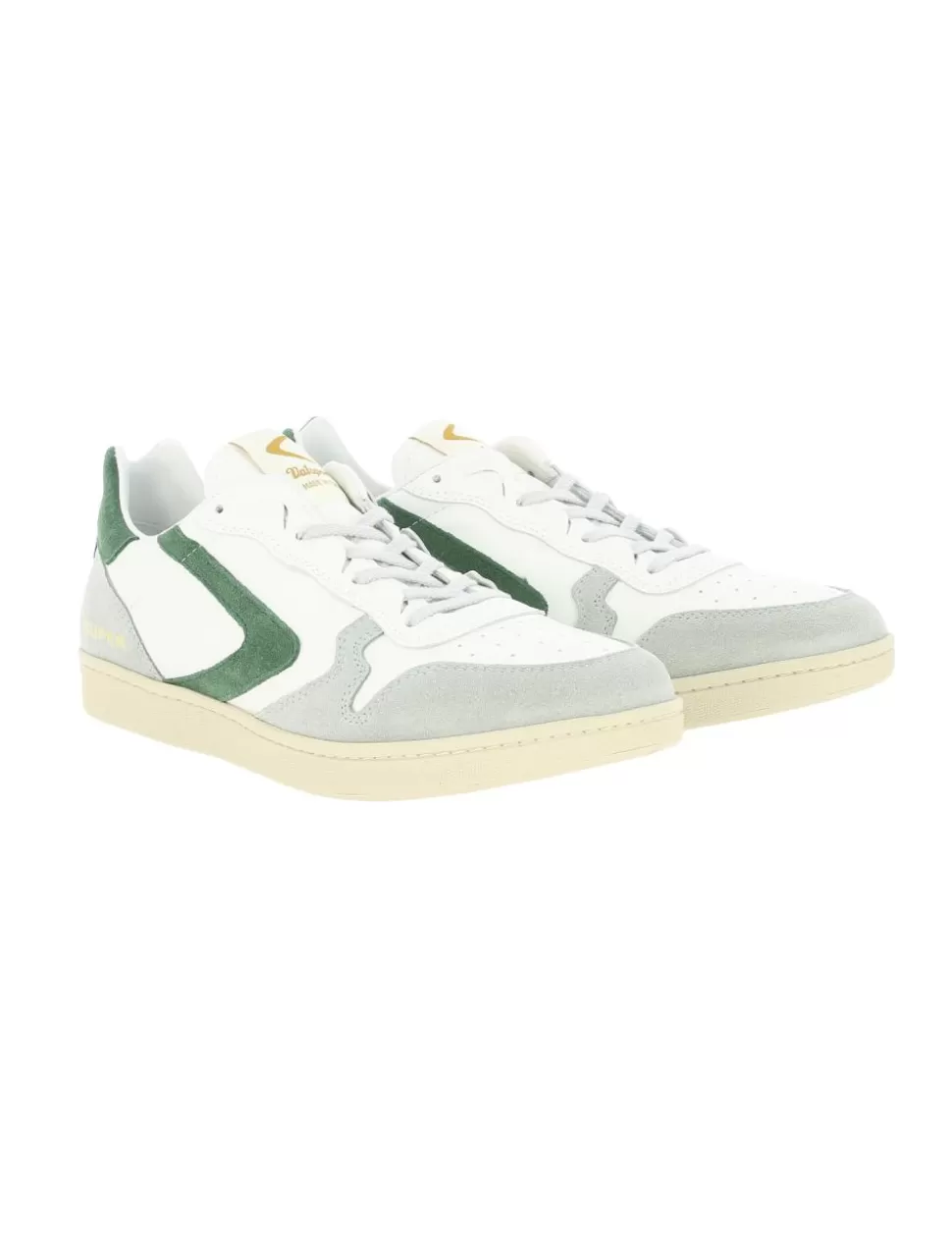 Valsport Sneakers>Sneaker Super Suede 01 Bianco/Verde