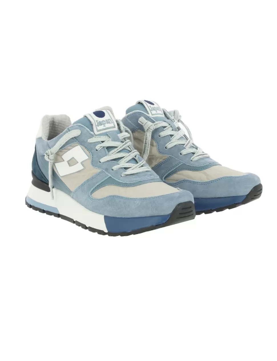 Lotto Sneakers>Sneaker Tokyo Ginza Leggenda Celeste/Beige