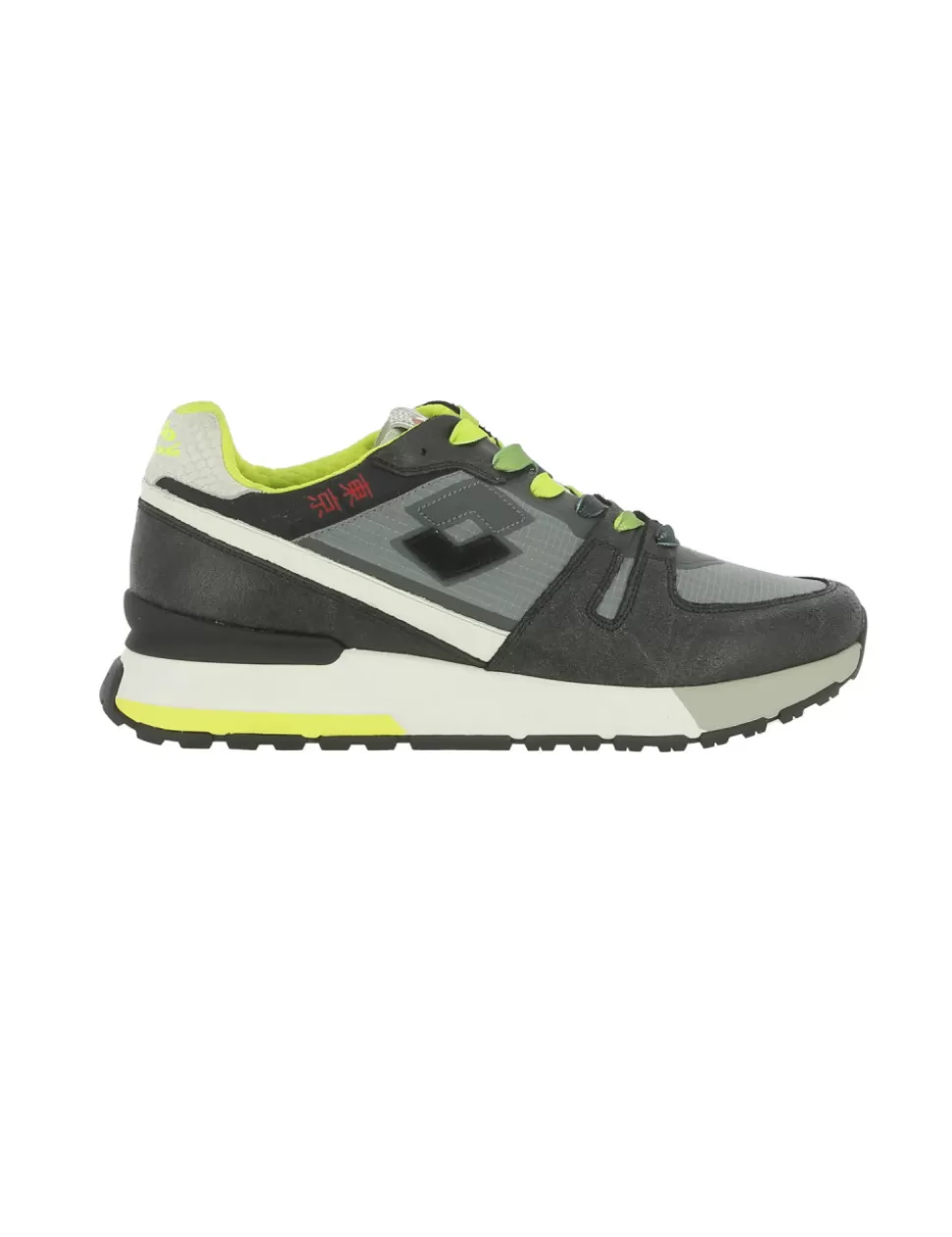 Lotto Sneakers>Sneaker Tokyo Shibuya Vintage Nero/Grigio