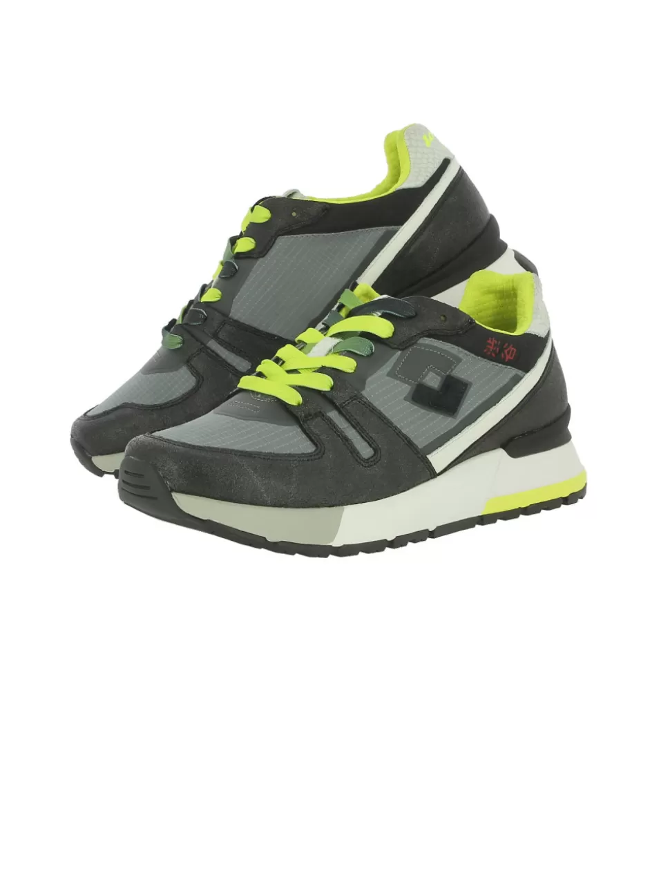 Lotto Sneakers>Sneaker Tokyo Shibuya Vintage Nero/Grigio