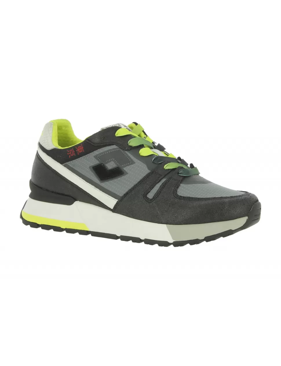 Lotto Sneakers>Sneaker Tokyo Shibuya Vintage Nero/Grigio