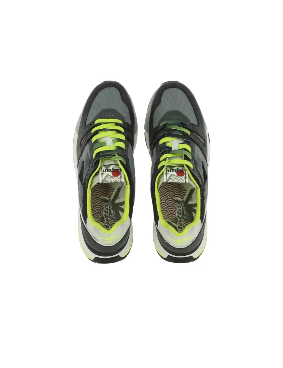Lotto Sneakers>Sneaker Tokyo Shibuya Vintage Nero/Grigio