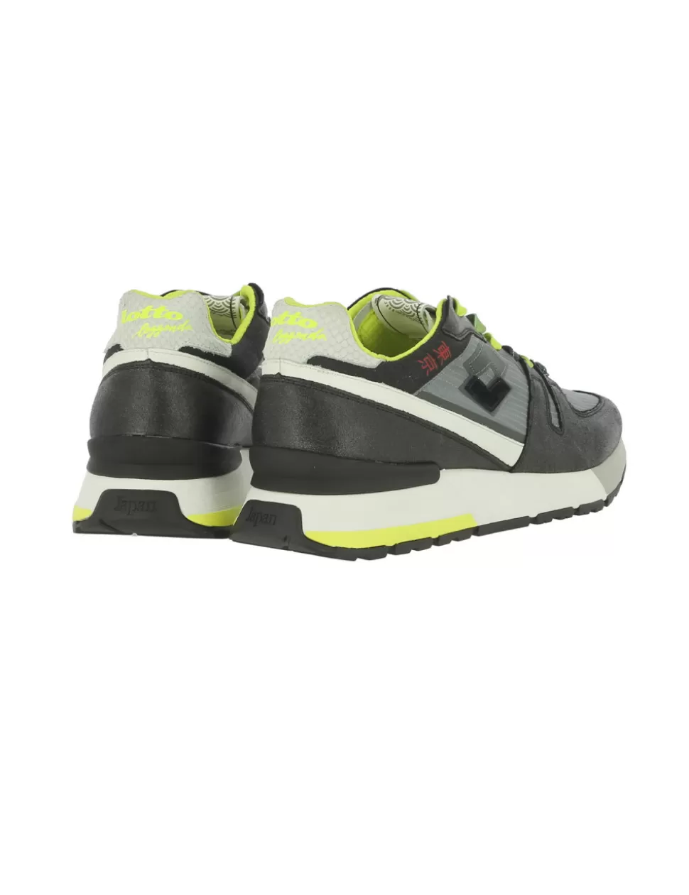 Lotto Sneakers>Sneaker Tokyo Shibuya Vintage Nero/Grigio